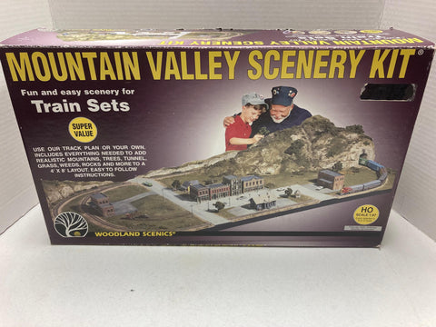 Woodland Scenics Mountain Valley Scenery Kit HO