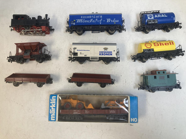 Märklin HO Scale M-Track & Rolling Stock Collection (Vintage, Made in Western Germany)