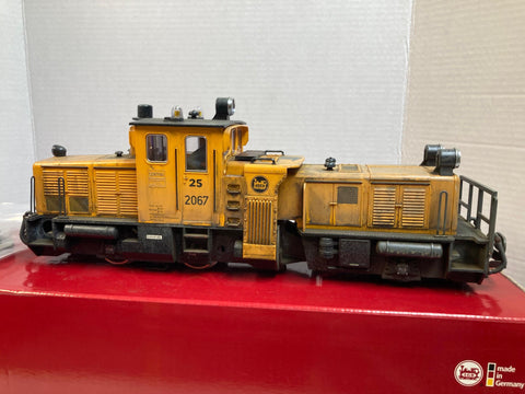 LGB 20670 G-Scale Track Cleaning Locomotive — Very Well Weathered, Excellent Mechanical Condition + Extras