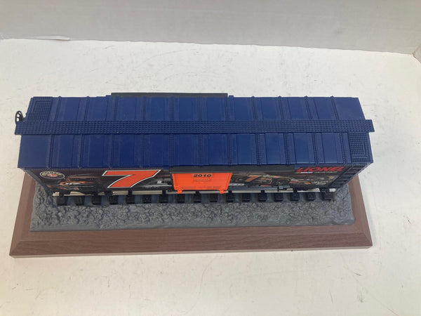 K-Line K6300-05 NASCAR #7 Display Boxcar – O Gauge Collectible – Die-Cast Model