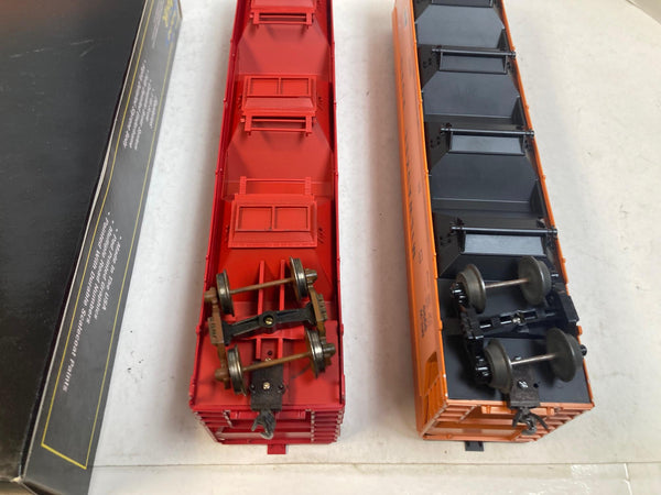 Weaver Duke Energy 3-Bay Offset Coal Car 2-Rail O Scale (48/300) NEW + MTH & Atlas Covered Hoppers Lot
