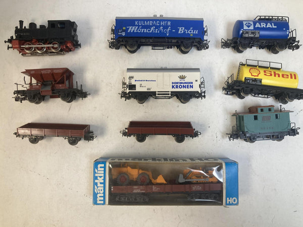 Märklin HO Scale M-Track & Rolling Stock Collection (Vintage, Made in Western Germany)