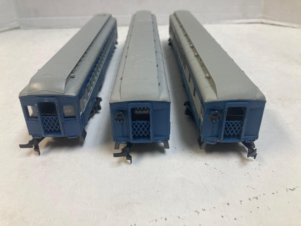 AHM HO B&O 3-Car Passenger Lot - (2) #3612 Coaches & Pullman Sleeper - Rivarossi