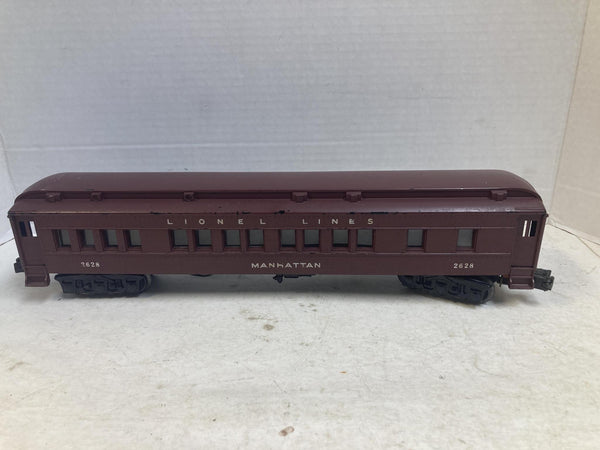 Vintage Lionel 2628 Manhattan Passenger Car TCA Restored Tinplate Identag O Gauge