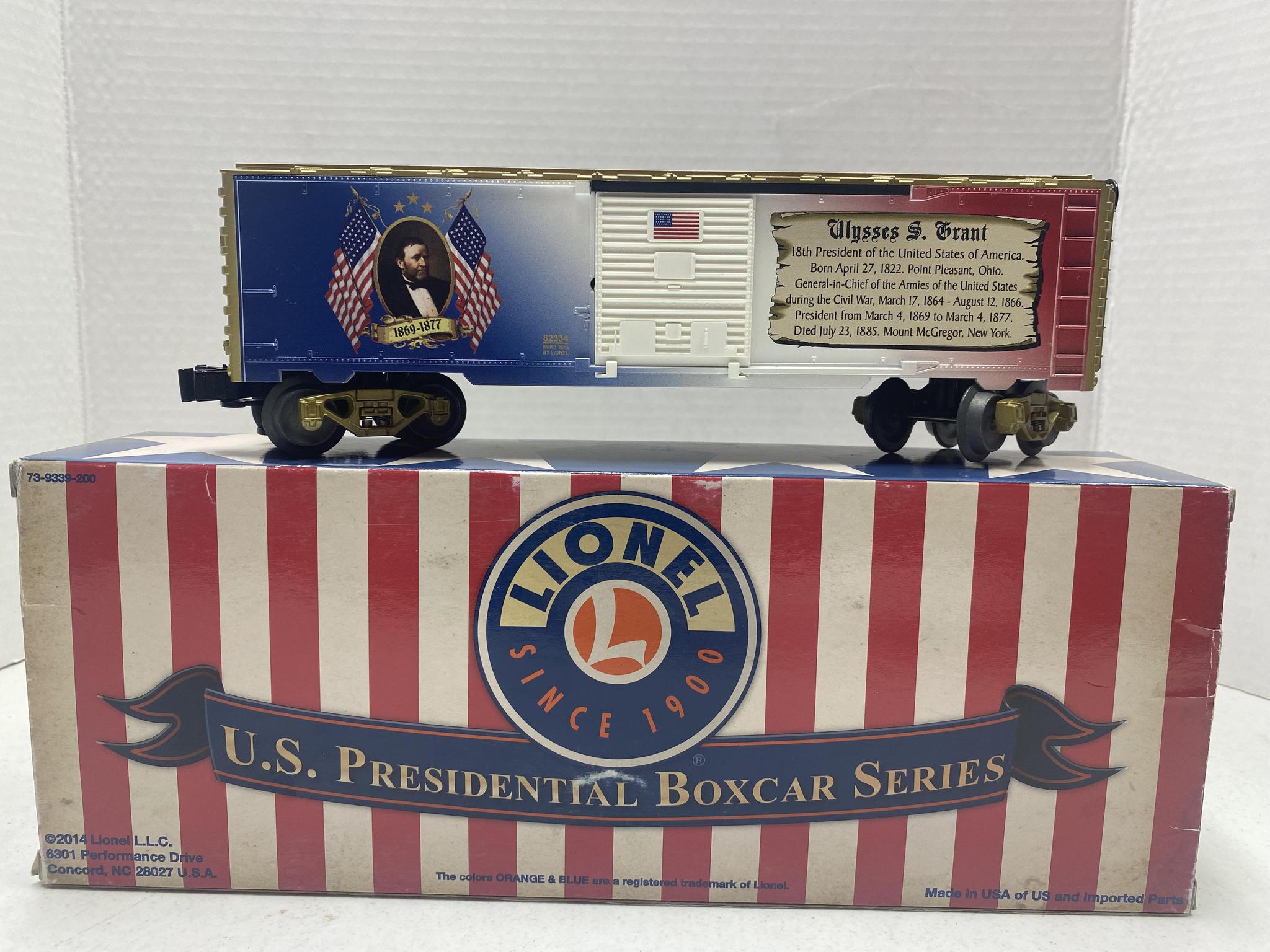 Lionel U.S. President Ulysses Grant Boxcar (6-82334)