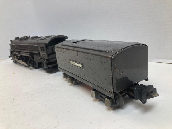 Vintage Lionel Pre-War 1664E Silver Steam Locomotive w/ 2689W Tender – O Gauge 1938–42