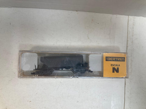 Ibertren N scale undecorated covered hopper, European (New sealed)