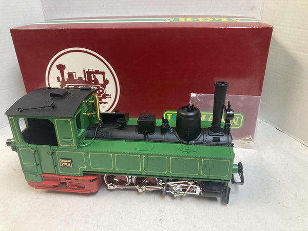 LGB 2073D G Gauge Green Steam Locomotive #298.14 w/ Original Box Made in W. Germany