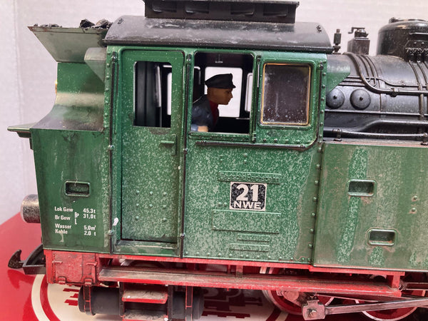 LGB 22802 G Scale “W.C.R.R.” — Custom Weathered Steam Locomotive (Working / Modified)