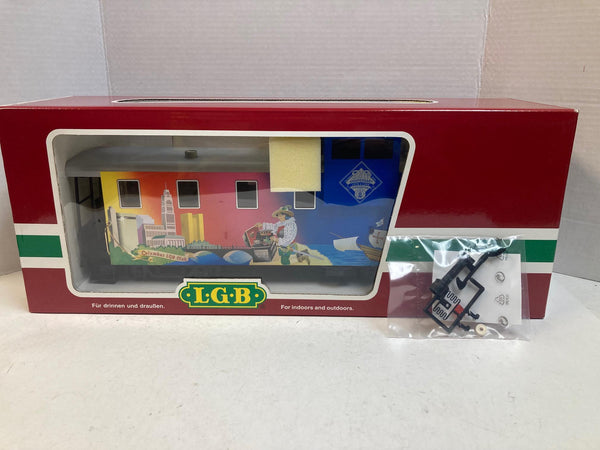 LGB 40718 Columbus LGB Club / 20th Anniversary Convention Caboose – Brand New / Unused