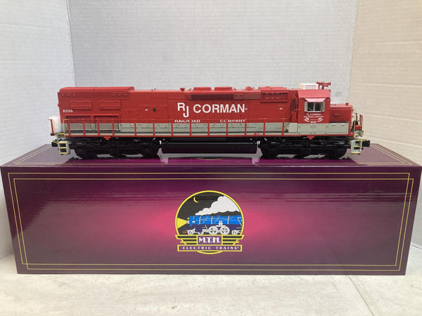 MTH Premier 20-22124-1 RJ Corman SD40T-2 Tunnel Motor #8336 PS3.0 O BRAND NEW