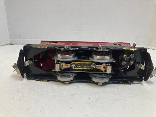 Prewar Lionel Lines 253 O Gauge Electric Locomotive (Red)
