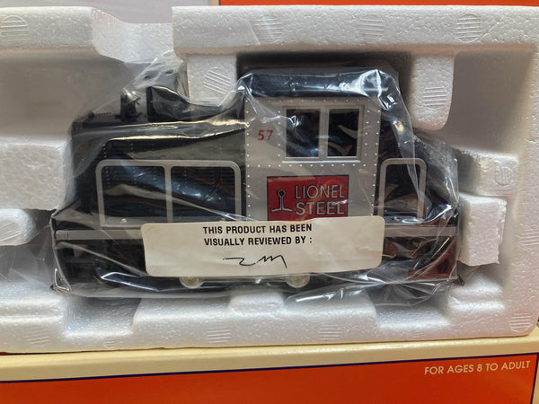 Lionel 6-11912 TMCC 57 Switcher Diesel Locomotive w/ 2 Ore Cars Set – New/Mint Condition