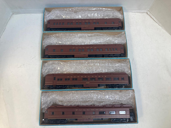 Athearn Bev-Bel HO Pennsylvania Broadway Limited 4-Car Lot - PRR Custom Paint