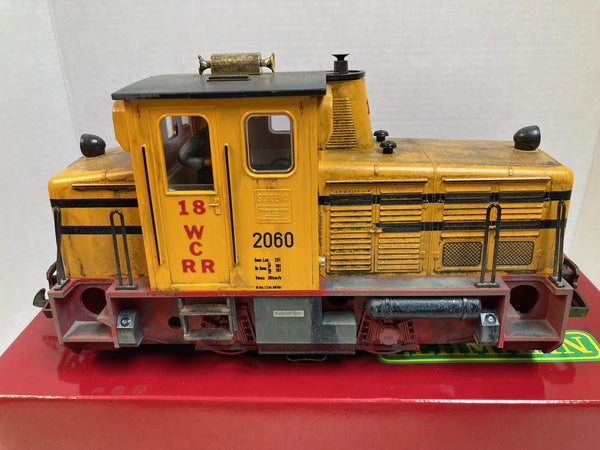 LGB 2060H “W.C.R.R” Diesel Switcher — Custom Weathered, Great Running Condition