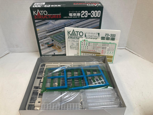 Kato 23-300 N Scale Unitrack Long Engine House / Train Shed Kit - Brand New