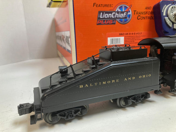 Lionel B&O A5 0-4-0 #317 W/ MTH B&O Caboose (6-82975, 30-77008)