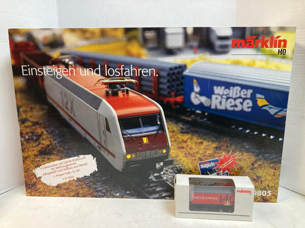 Märklin 29805 Digital HO Electric Train Set + Bonus 4890 Freight Car - NEW IN BOX - DB Era III