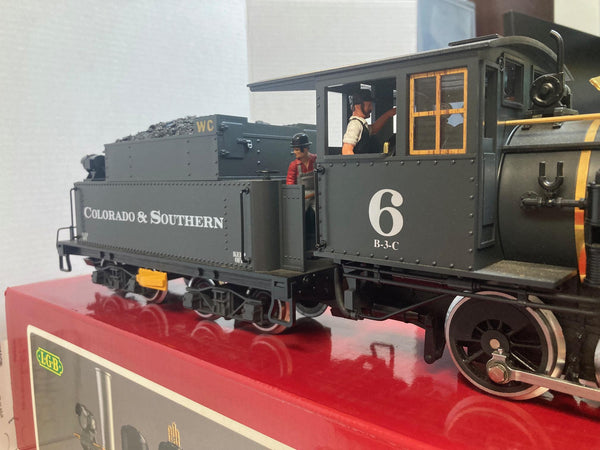 LGB 2019S Colorado & Southern 2-6-0 Mogul Steam Locomotive – Runs Great – w/ Sound – G Scale