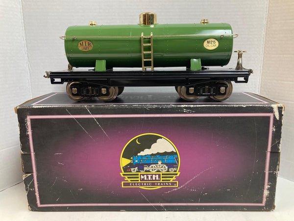 MTH Tinplate Traditions No. 215 Tank Car 10-1051 – Pre Owned Excellent Condiiton