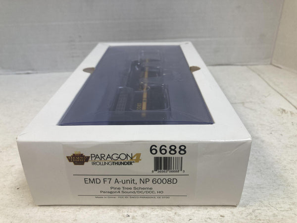 BLI 6688 Paragon4 HO Northern Pacific EMD F7 A-Unit #6008D Sound DC DCC Boxed