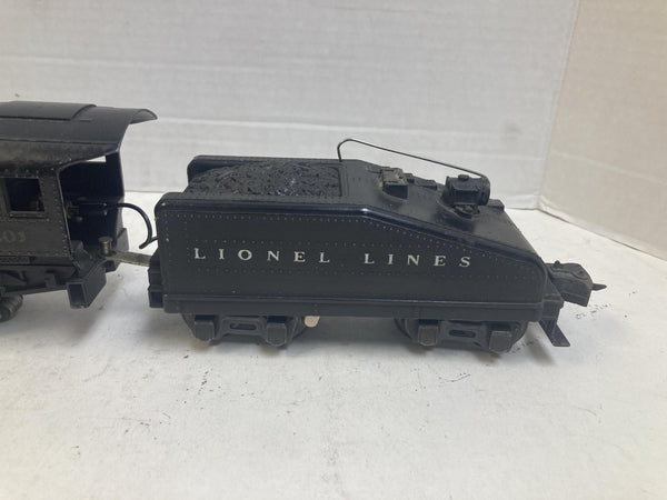 Vintage Lionel Lines #201 0-6-0 Bell Ringer Steam Locomotive & Tender - WORKS