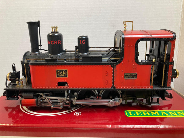 LGB 20790 “W.C.R.R.” Corpet-Louvet Steam Locomotive — Weathered, Great Running Condition