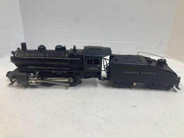 Vintage Lionel Lines #1656 0-4-0 Bell Ringer Steam Locomotive & Tender — WORKS