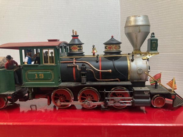 LGB 2118 1 Denver & Rio Grande 2-6-0 Mogul Steam Locomotive – Weathered – Runs Great – G Scale