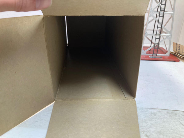 Lionel No. 394 Rotating Beacon Tower RARE Red Base Silver w/Box & Instructions