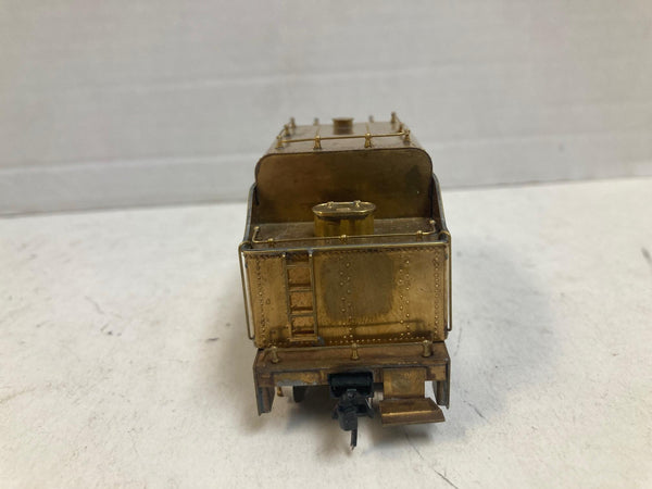 HO Scale Brass (Slope Back) Small Steam Tender - 8-Wheel (4-Axle) - Clear Vision Style - Japan
