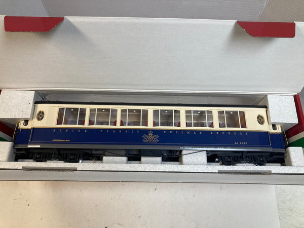 LGB 34650 RhB Alpine Classic Passenger Car – Pre-Owned, Excellent