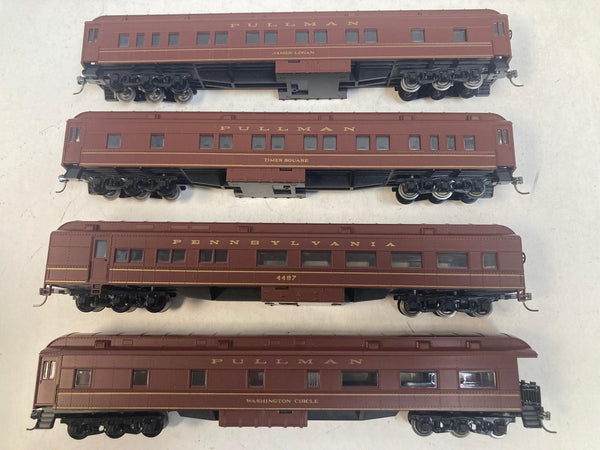 Athearn Bev-Bel HO Pennsylvania Broadway Limited 4-Car Lot - PRR Custom Paint