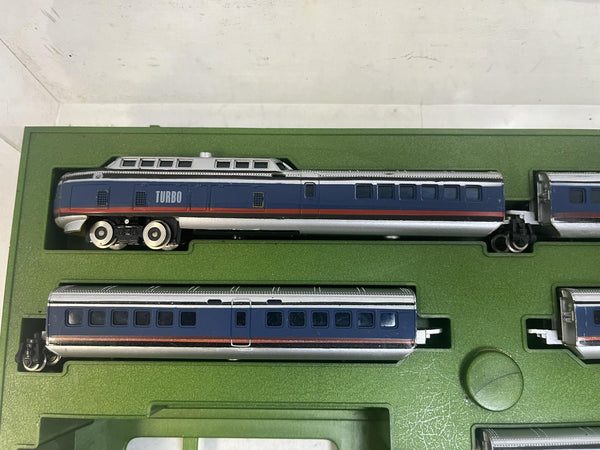 Bachmann N Scale United Aircraft Penn Central Turbo-Train Set 4340:2995 Vintage "READ"