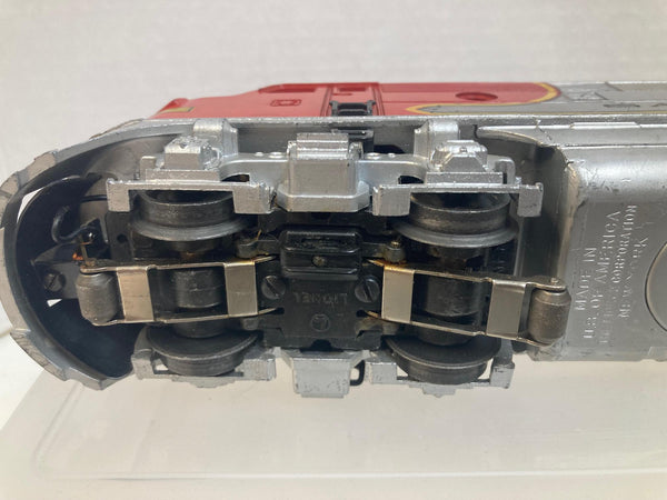 Lionel 2343 Sante Fe F3 ABA Diesel Locomotive Set "Runs Great!!"