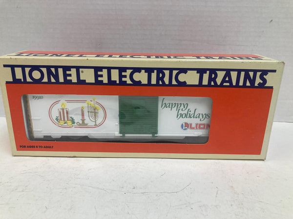 Lionel 6-19910 “Seasons Greetings” 1990 Christmas Boxcar — O Gauge — Sealed New