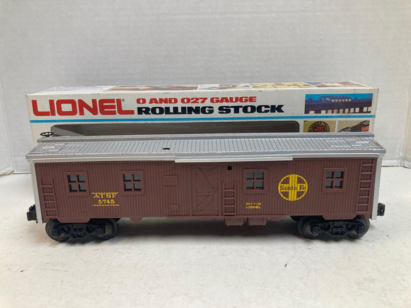 Lionel 6-5745 ATSF Bunk Car – O Gauge – Pre-Owned Very Good Condition