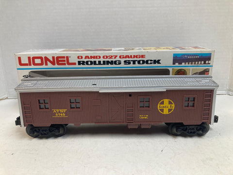 Lionel 6-5745 ATSF Bunk Car – O Gauge – Pre-Owned Very Good Condition