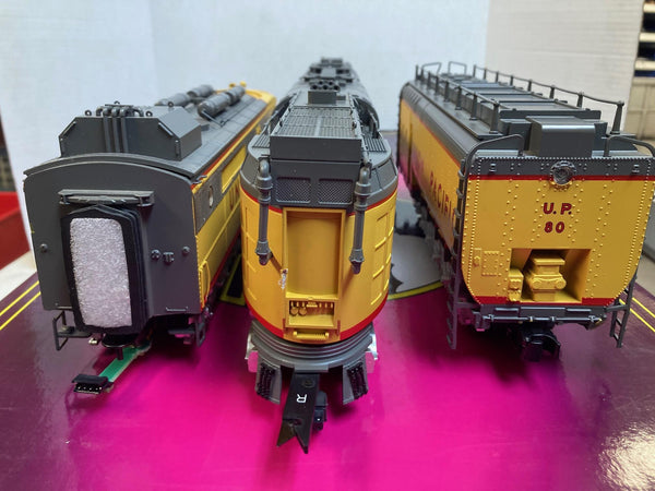 MTH Premier 20-2214-1 Union Pacific #80 Coal Turbine 3-Unit Set - BCR UPGRADED