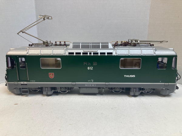 LGB 2143 RhB 612 Electric Locomotive w/ Sound – Excellent Condition – G Scale