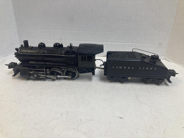 Vintage Lionel Lines #201 0-6-0 Bell Ringer Steam Locomotive & Tender - WORKS