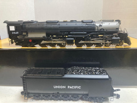 SUNSET MODELS 3RD RAIL O SCALE, BRASS UP CHALLENGER, 4-6-6-4 #3949 STEAMER!!