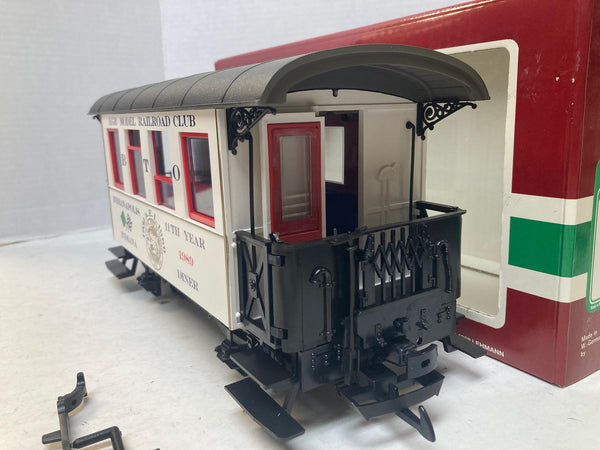 LGB 3007CC Model Railroader Club Car – Indianapolis Edition – LNIB – G Scale – Limited Edition
