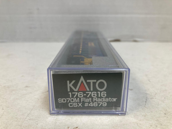 KATO 176-7616 SD70M CSX #4679 - DCC Ready - N Scale - BRAND NEW