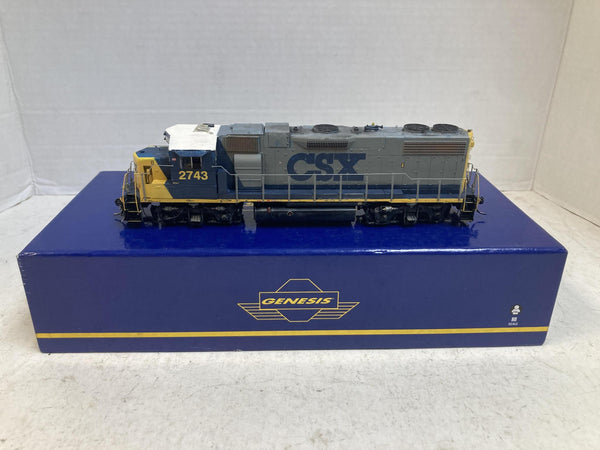 Athearn Genesis HO CSX GP38-2 Diesel Locomotive #2743 DCC Equipped AHTG40732 W/Box