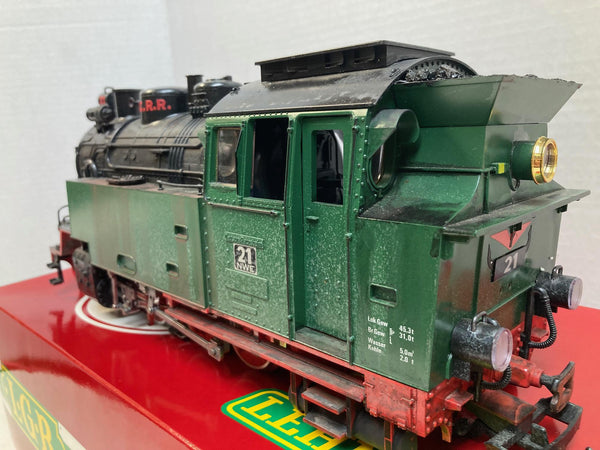 LGB 22802 G Scale “W.C.R.R.” — Custom Weathered Steam Locomotive (Working / Modified)