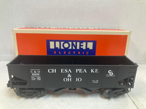 Lionel Chesapeake & Ohio (C&O) Operating Hopper (6-6109)