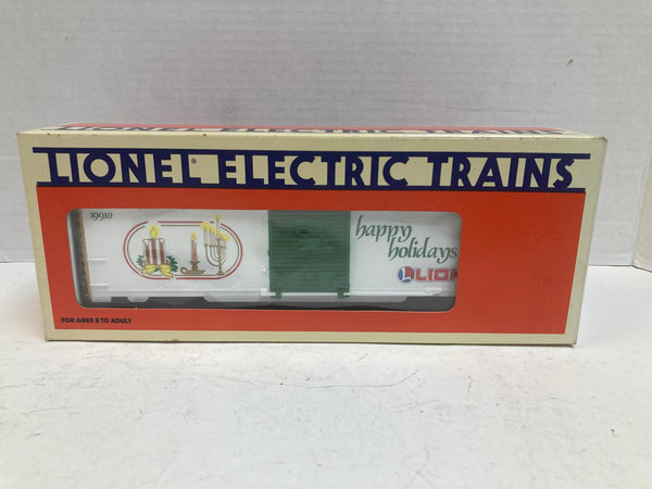 Lionel 6-19910 “Seasons Greetings” 1990 Christmas Boxcar — O Gauge — Sealed New