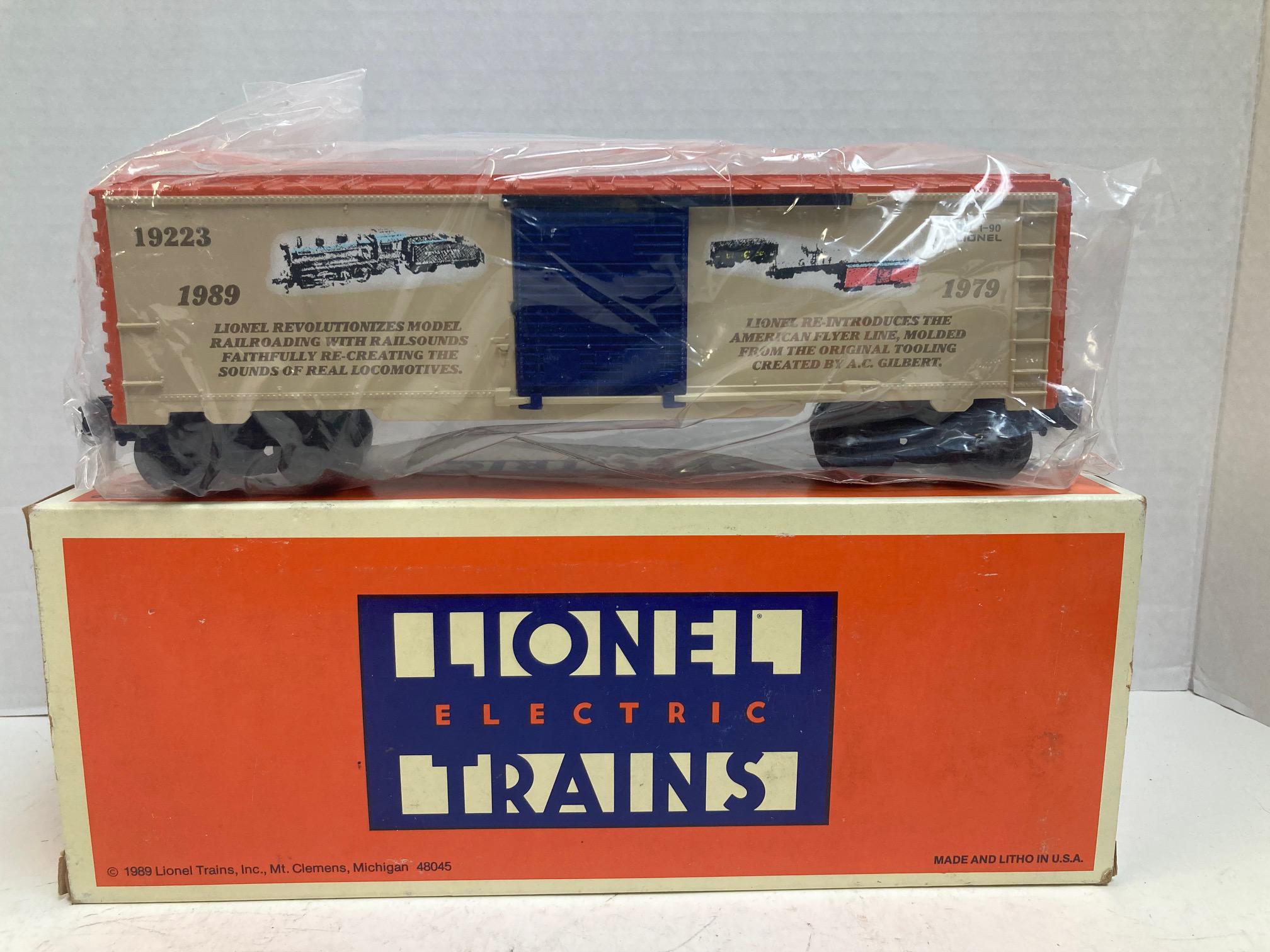 Lionel 6-19223 90th Anniversary Boxcar 1979-1989 – O Gauge, NIB