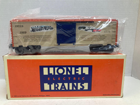 Lionel 6-19223 90th Anniversary Boxcar 1979-1989 – O Gauge, NIB